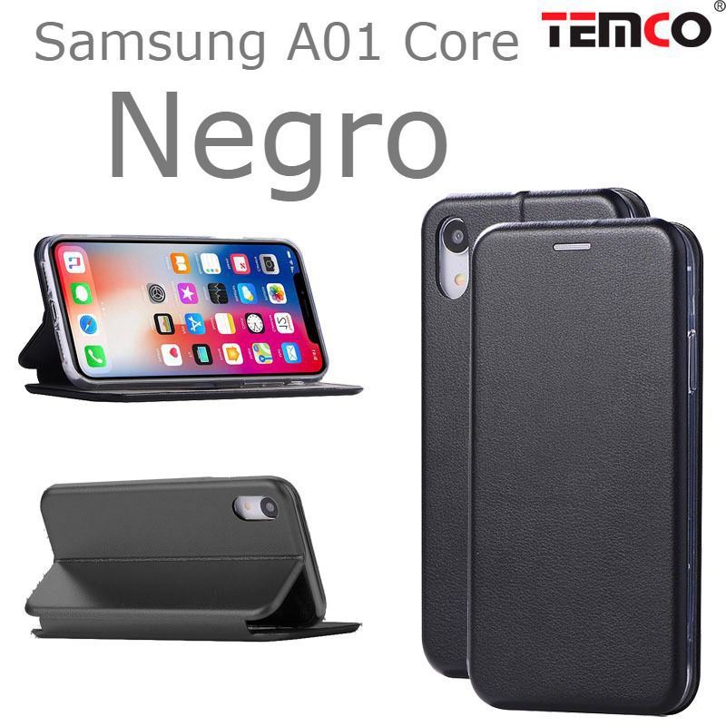 Funda Concha Samsung A01 Core Negro