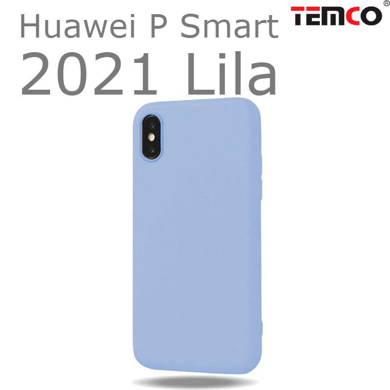 Funda Silicona Huawei P Smart 2021 Lila