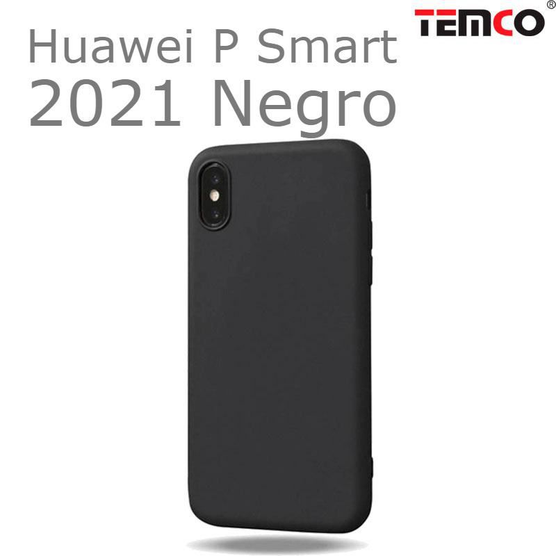 Funda Silicona Huawei P Smart 2021 Negro