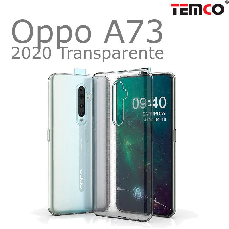 Funda Silicona Oppo A73 2020 Transparente