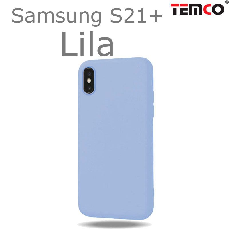 Funda Silicona Samsung S21+ Lila