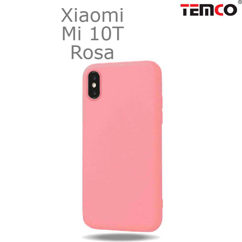 Funda Silicona Xiaomi Mi 10T Rosa