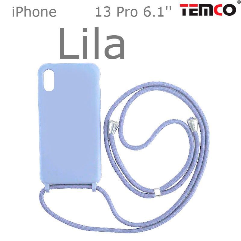 Funda Colgante iPhone 13 Pro 6.1'' Lila