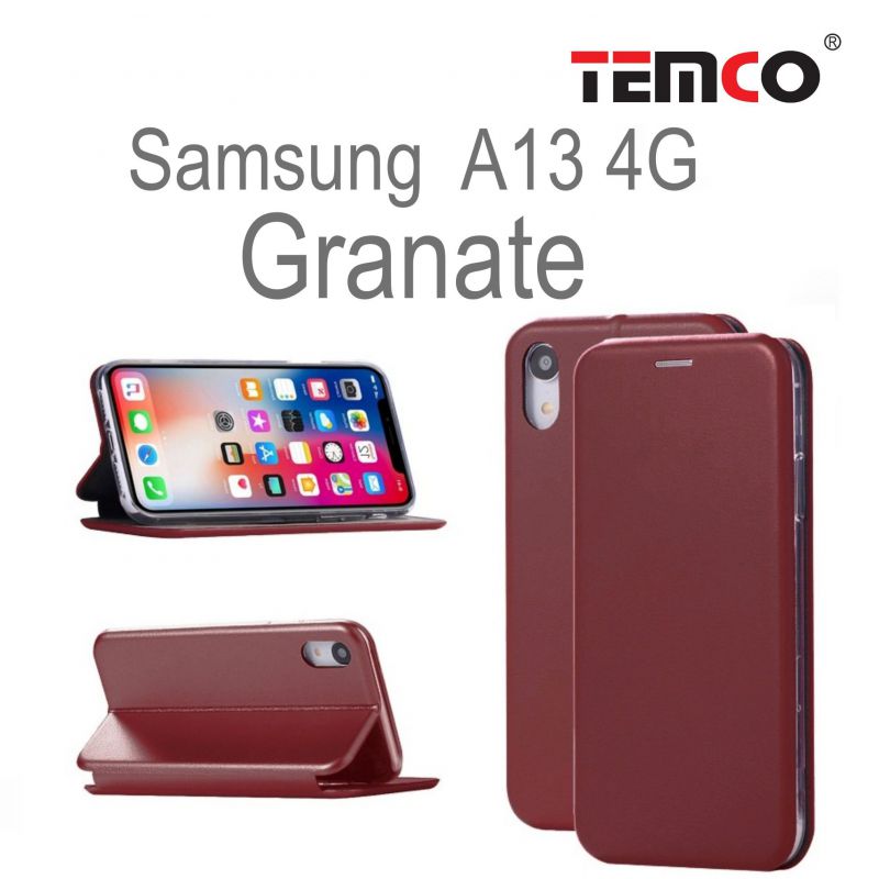 Funda Concha Samsung A13 4G Granate