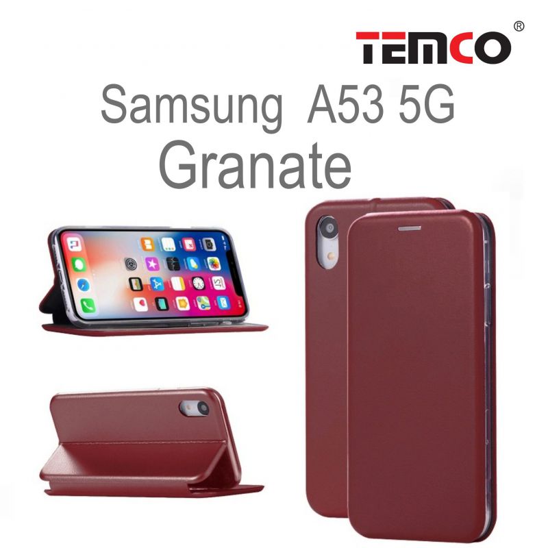 Funda Concha Samsung A53 5G Granate