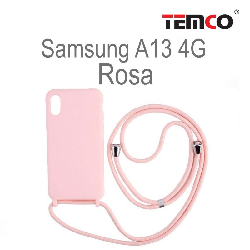 Funda Colgante Samsung A13 4G Rosa