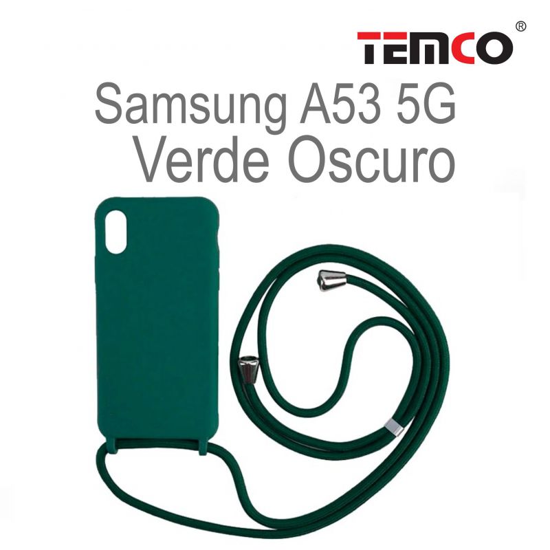 Funda Colgante Samsung A53 5G Verde Oscuro