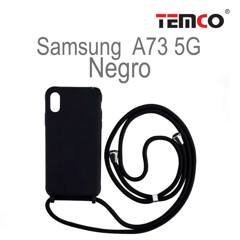 Funda Colgante Samsung A73 5G Negro