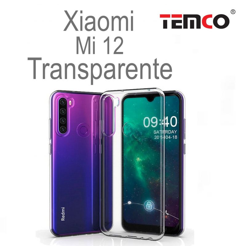 Funda Silicona Xiaomi Mi12 Transparente