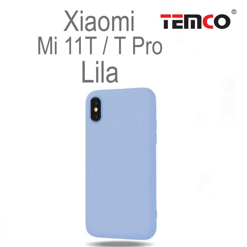 Funda Silicona Xiaomi Mi11 T/T Pro  Lila