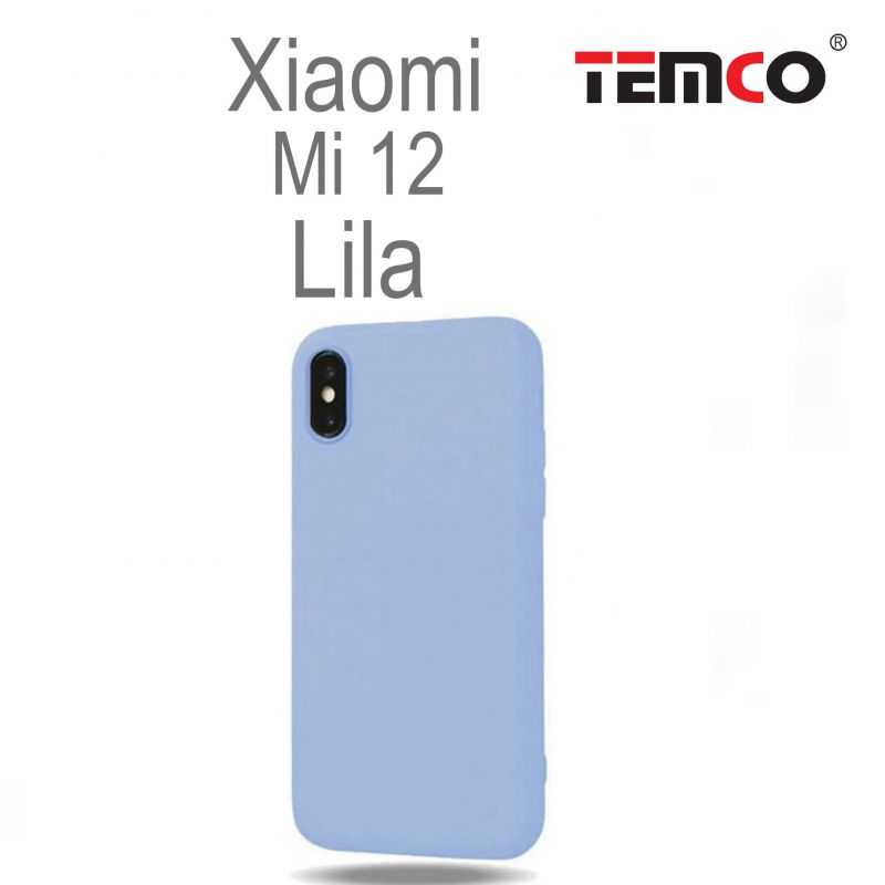 Funda Silicona Xiaomi Mi12  Lila