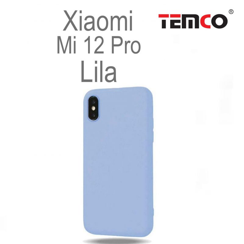 Funda Silicona Xiaomi Mi12 Pro Lila