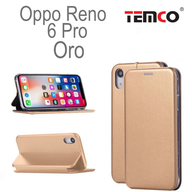 Funda Concha Oppo Reno 6 Pro Oro