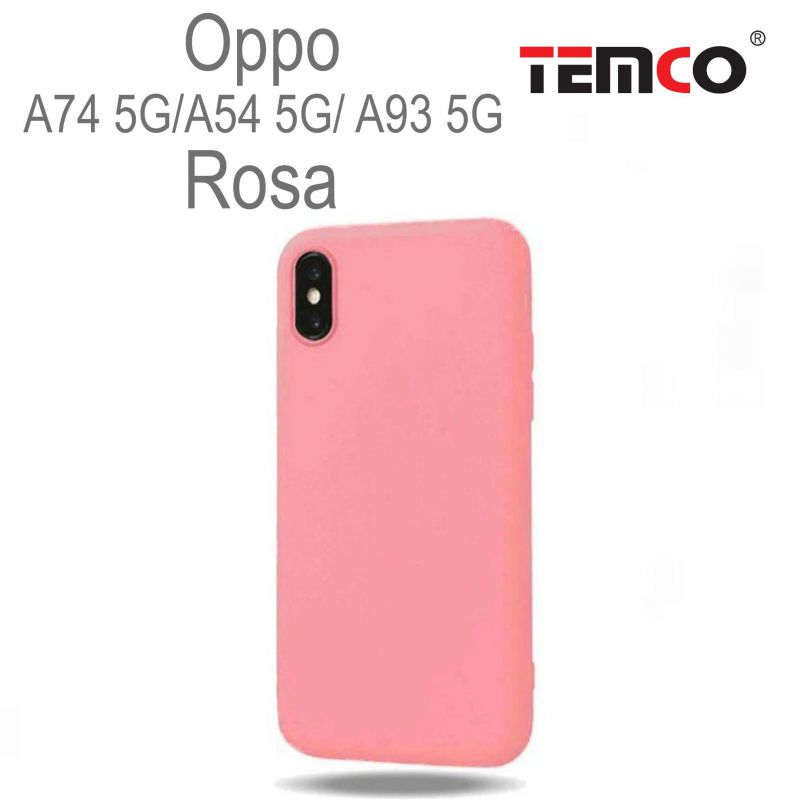 Funda Silicona Oppo A74 5G/ A54 5G/ A93 5G Rosa