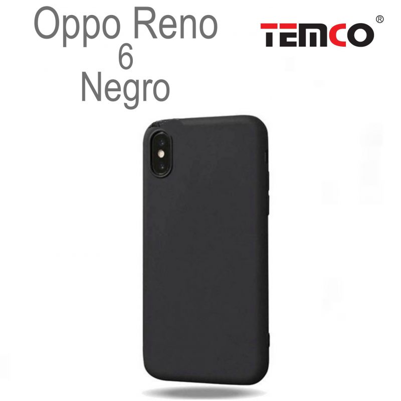 Funda Silicona Oppo Reno 6 Negro