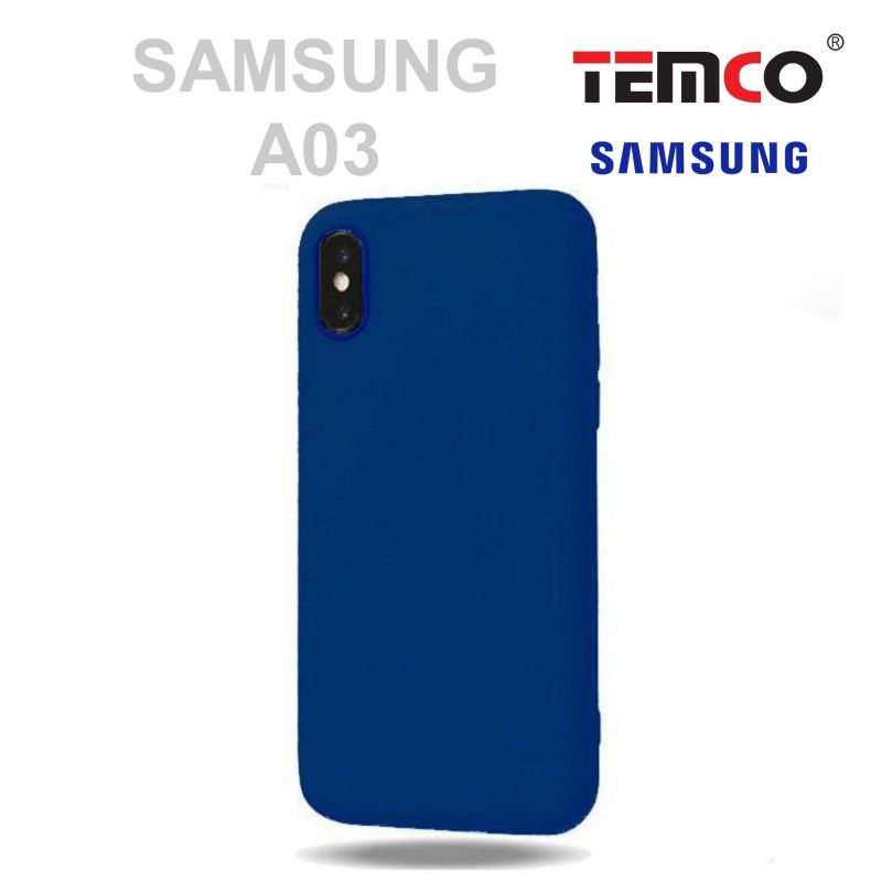 Funda Silicona Samsung A03 Azul