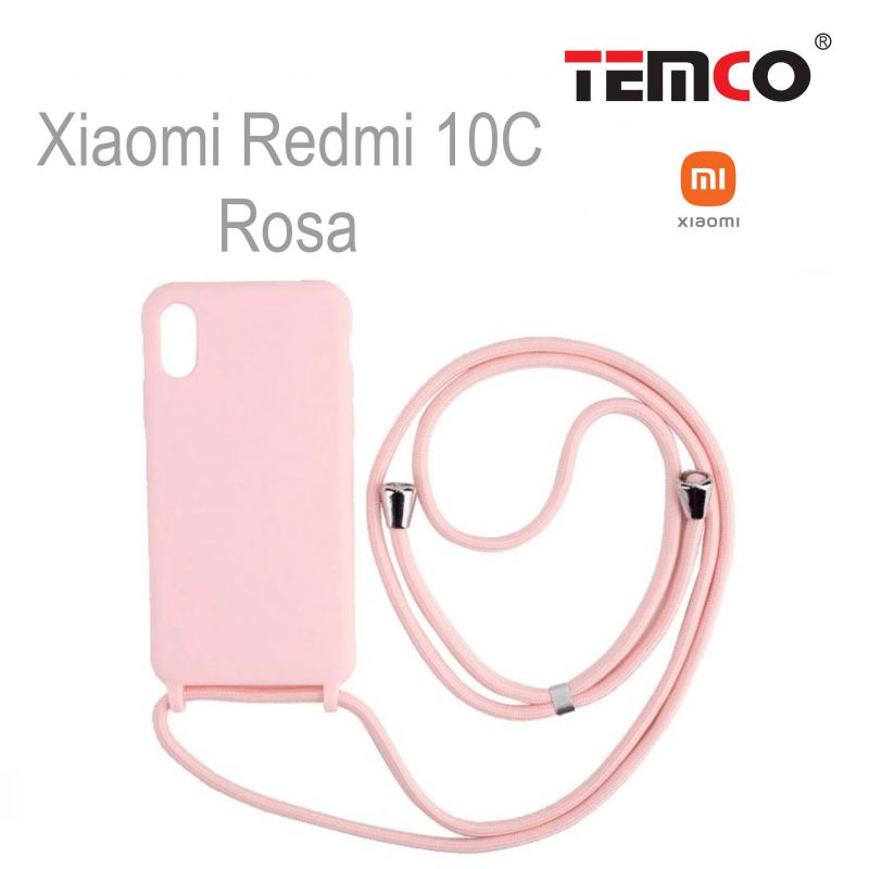 Funda Colgante Xiaomi Redmi C 10 Rosa