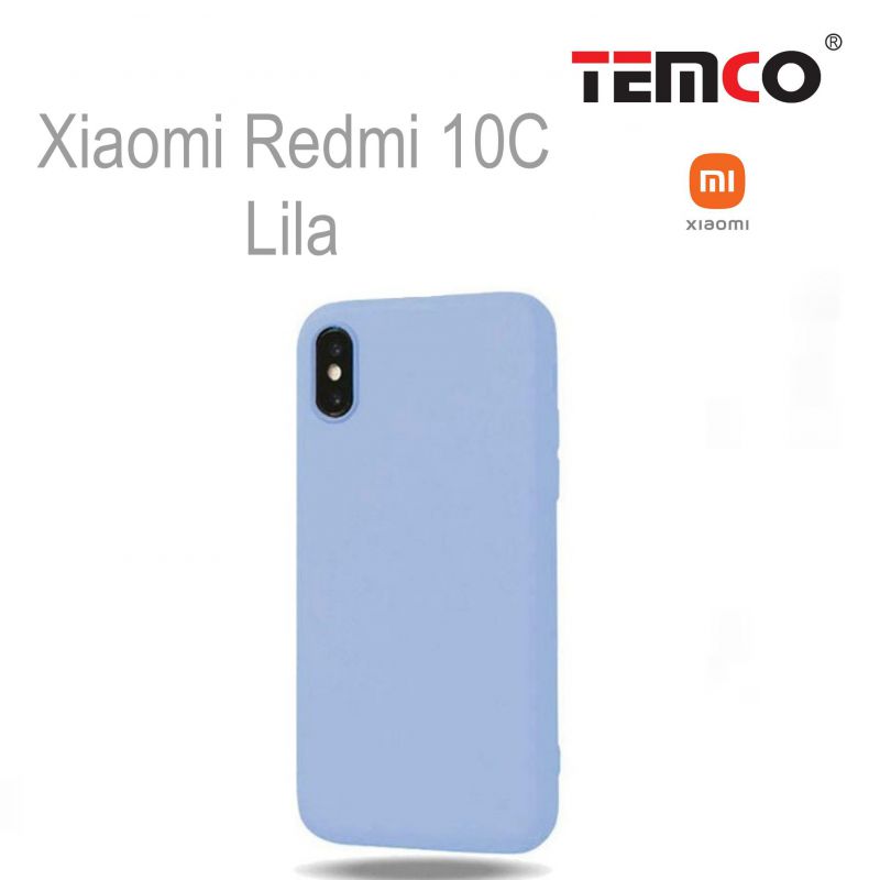 Funda Silicona Xiaomi Redmi 10c Lila