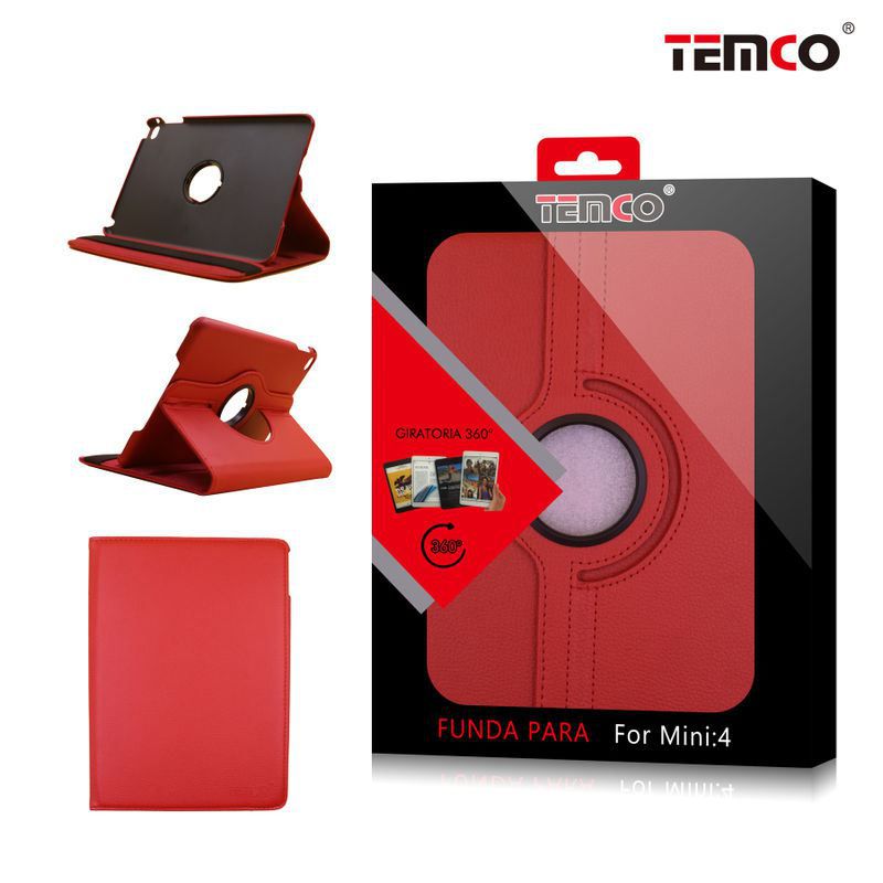 Funda iPad Mini 4 / 5 Rojo