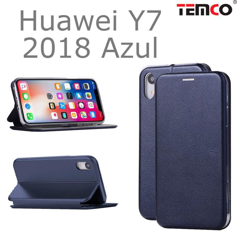 Funda Concha Huawei Y7 2018 Azul
