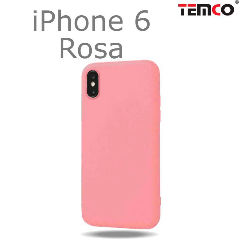 Funda Silicona iPhone 6 Rosa