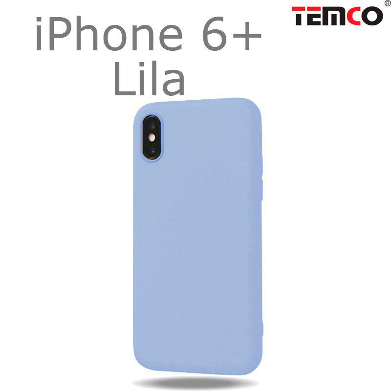 Funda Silicona iPhone 6+ Lila