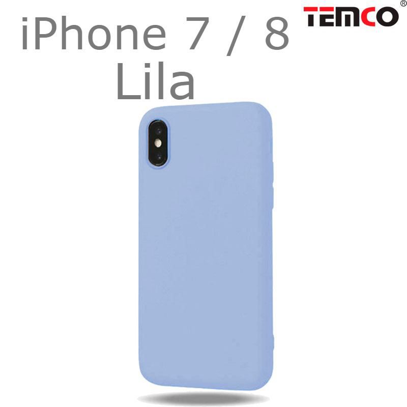 Funda Silicona iPhone 7 / 8 Lila