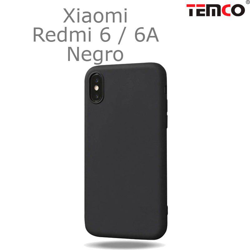 Funda Silicona Xiaomi Redmi 6 / 6A Negro
