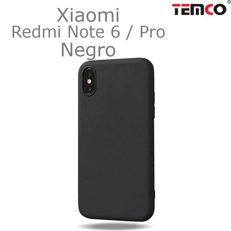 Funda Silicona Xiaomi Redmi Note 6 / 6 Pro Negro