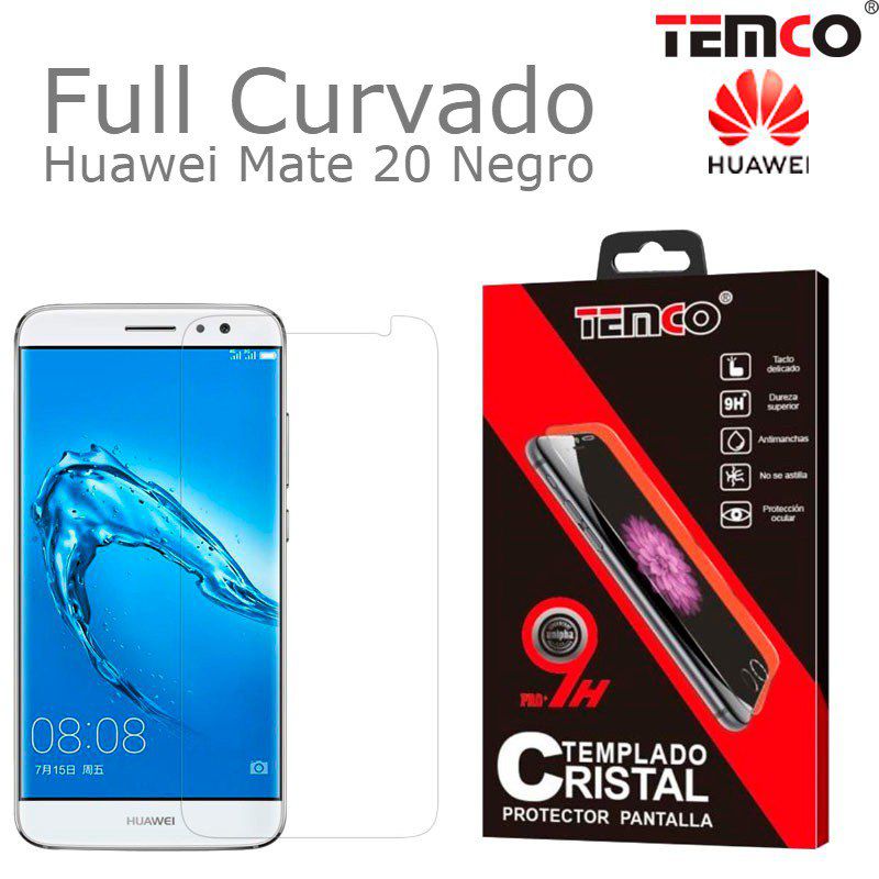 Cristal Full 3D Huawei Mate 20 Negro