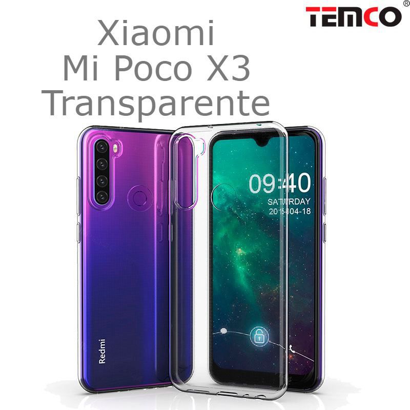 Funda Silicona Xiaomi Mi Poco X3 / X3 Pro Trans.