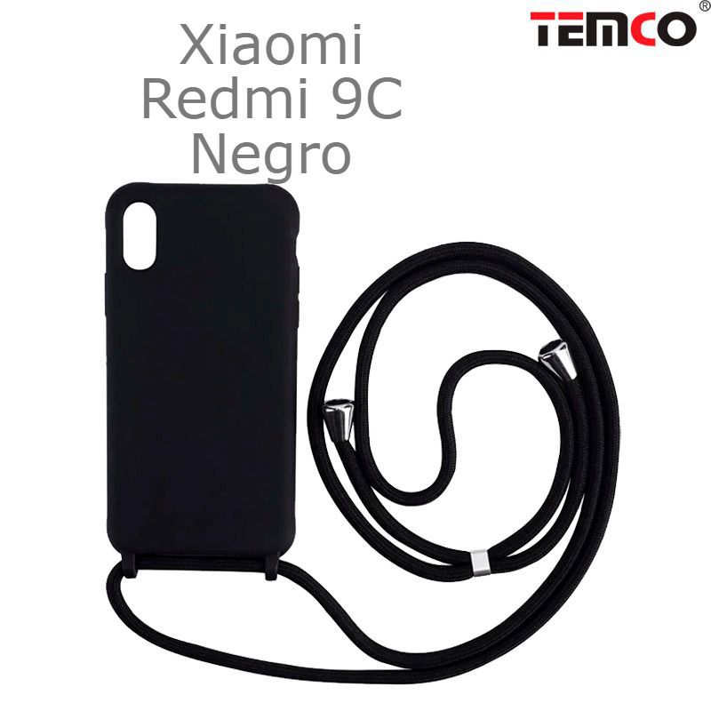 Funda Colgante Xiaomi Redmi 9C Negro