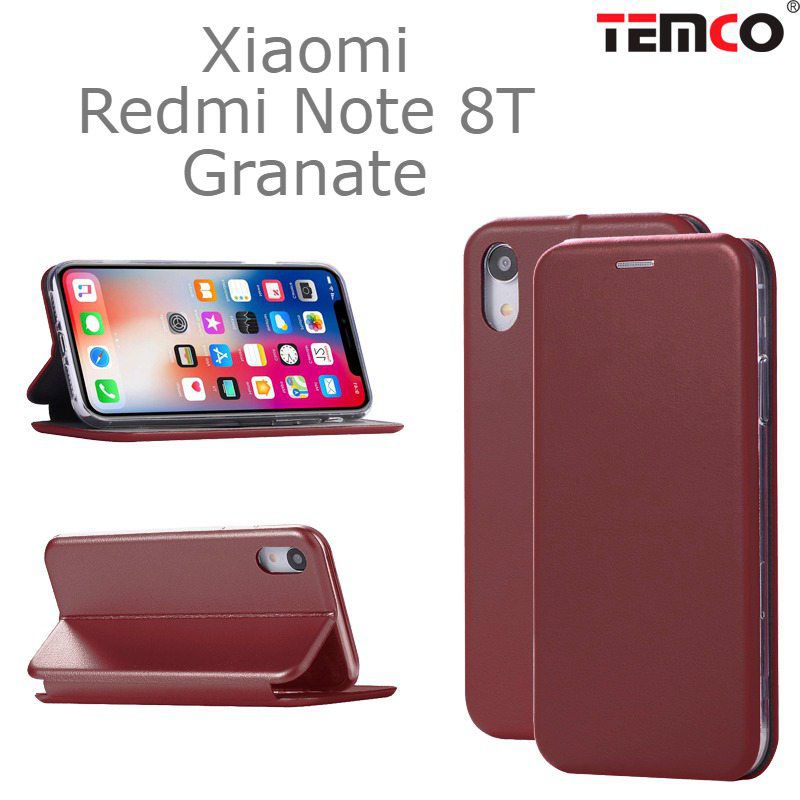 Funda Concha Xiaomi Redmi Note 8T Granate
