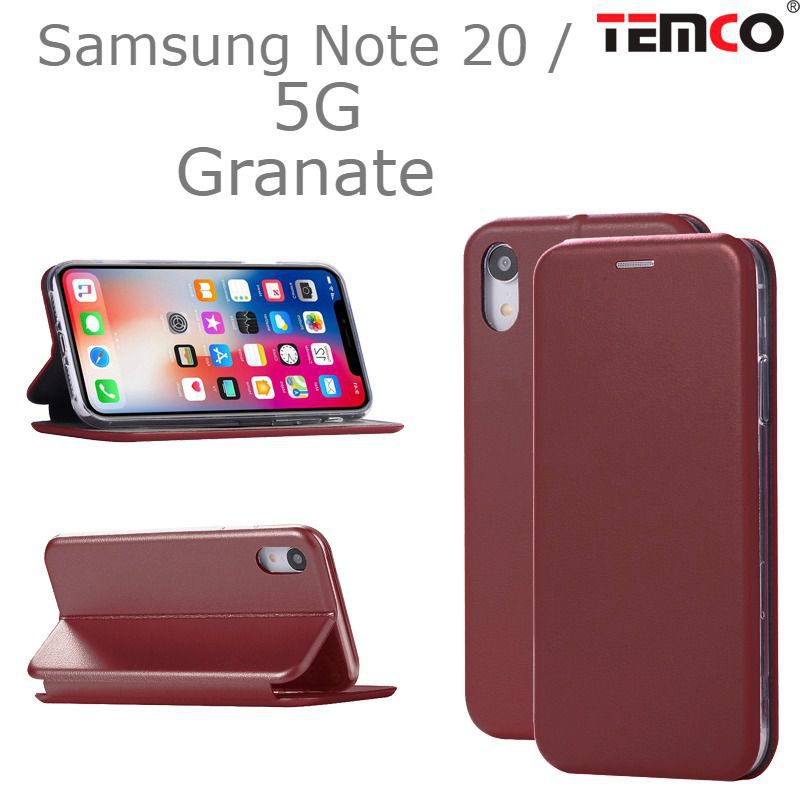 Funda Concha Samsung Note 20 / 5G Granate