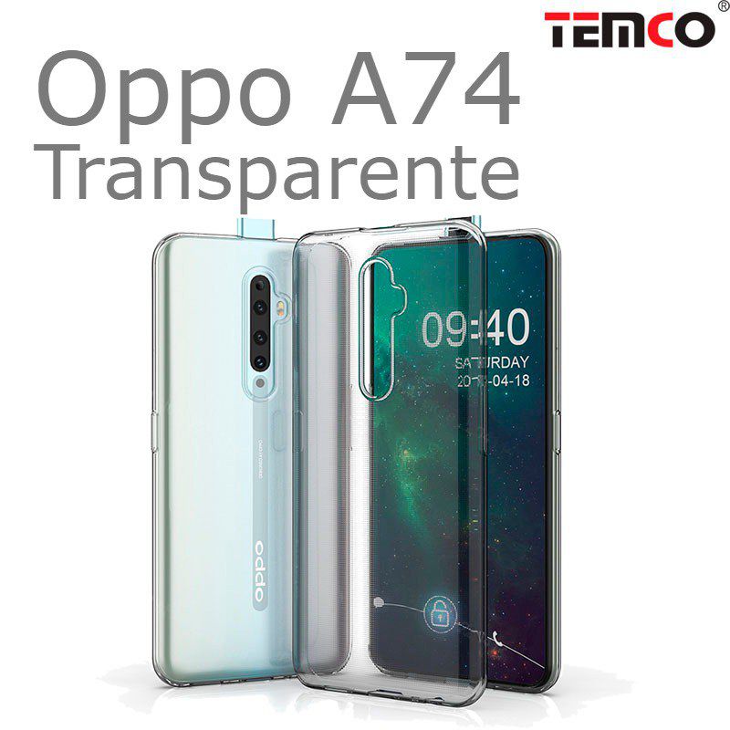 Funda Silicona Oppo A74 Transparente