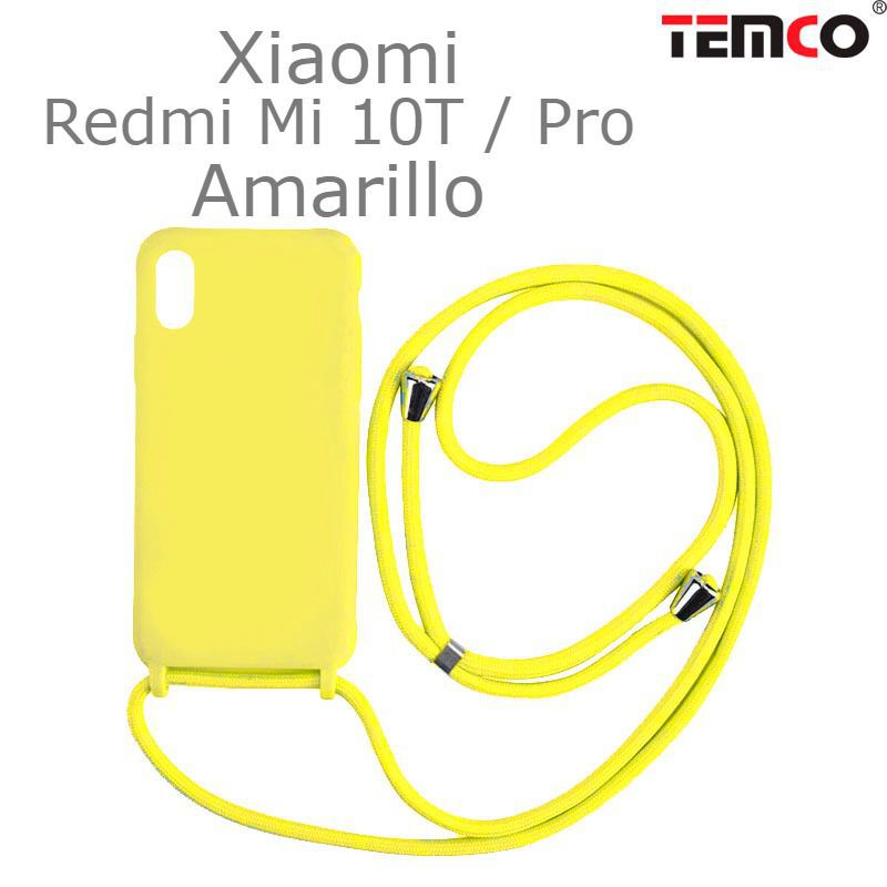 Funda Colgante Xiaomi Redmi Mi 10T / Pro Amarillo