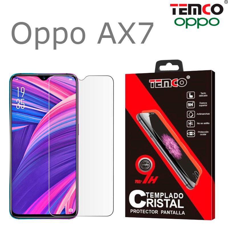 Cristal Oppo AX7