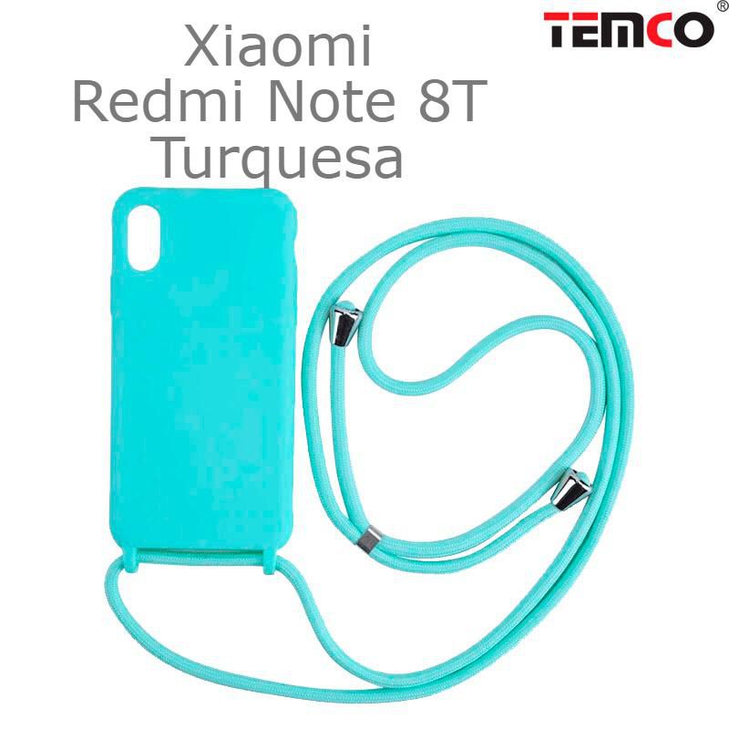 Funda Colgante Xiaomi Redmi Note 8T Turquesa