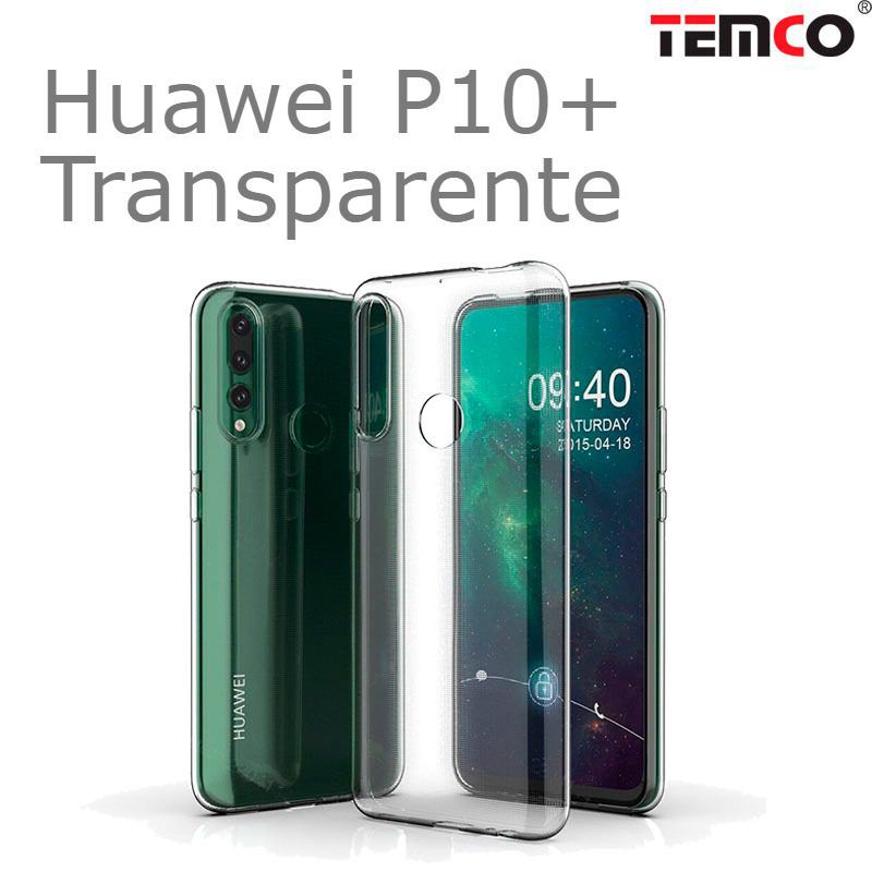 Funda Silicona Huawei P10+ Transparente