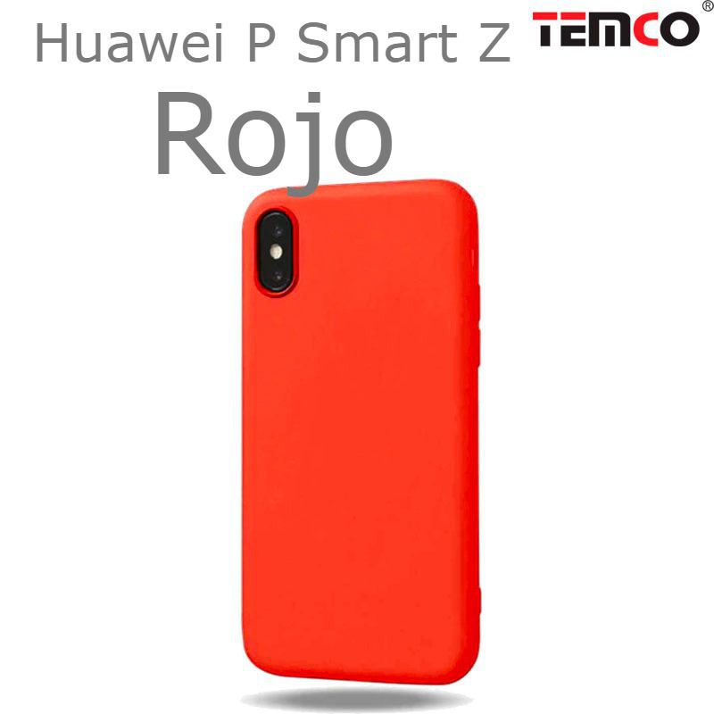 Funda Silicona Huawei P Smart Z Rojo