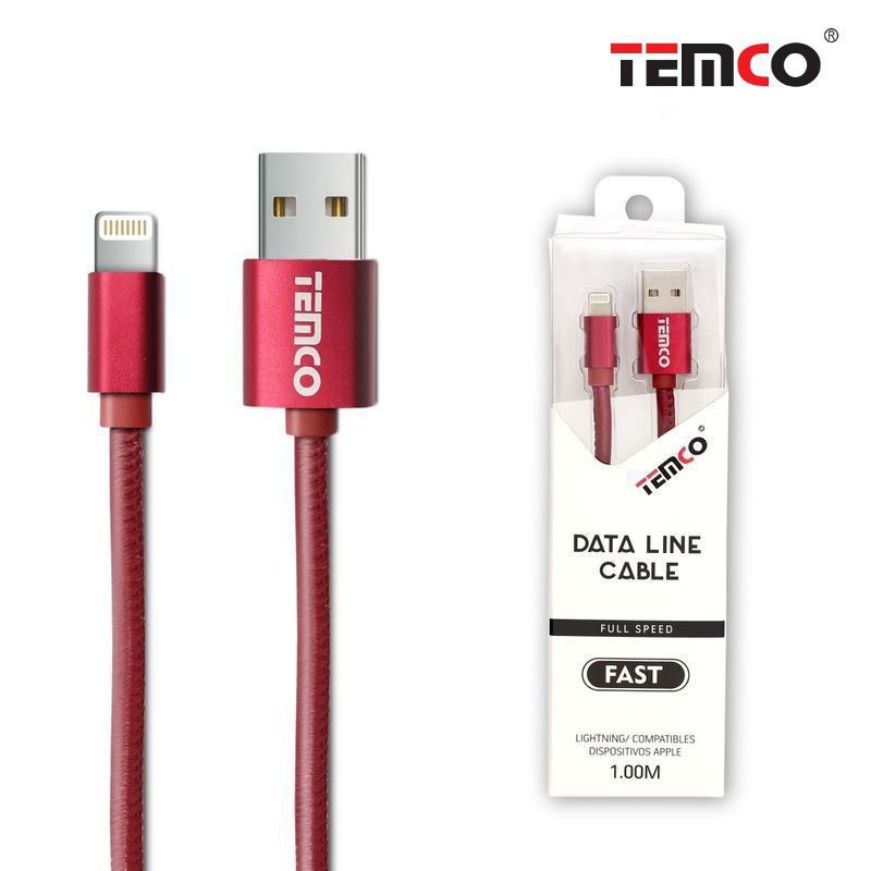 New Cable 5V 1A 1M Apple Red